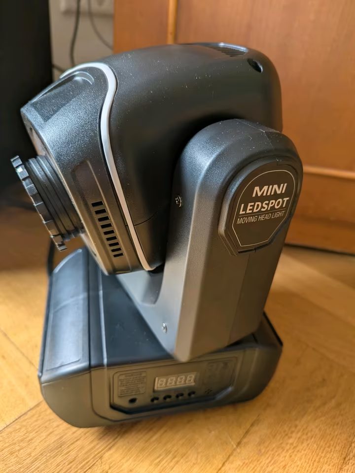 LED Moving Head (Mini LEDSPOT) &ndash; Ger&auml;t aus dem Partylicht-Set zum Mieten